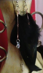 BLACK FEATHER COPPER CRYSTAL