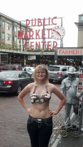 Kyra - you wear it well!  However, I don't think I can look at my son's sock monkey quite the same way again, lol!