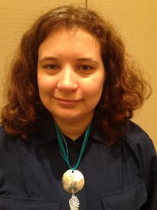 She wears it well - Melstiel wearing a custom-ordered I love Castiel necklace - LOVE IT!  One of my favorite pieces!