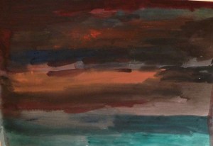 Inspired by Gaugin's palette