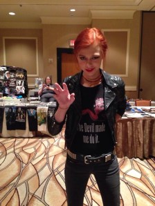 I sent this one to Alaina Huffman with the question: "I thought you said you weren't here?!?"