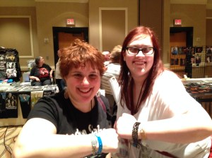 Adina and Ally! Wonder Twin Powers ACTIVATE!  Form of...TWO AWESOME SPN bracelets!