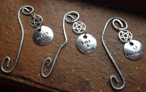 SPN Bookmarks made of galvanized steel and personalized for YOU at VegasCon!