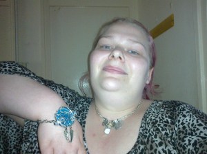 The beautiful Kelly rocking her Eldwenne's Fantasy gear!